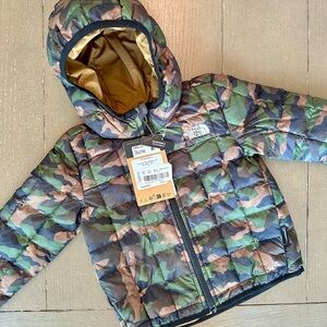 NWT! Toddler The North Face ThermoBall Eco Reversible Camouflage Jacket *Size 3T